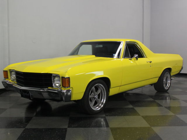 ONE NASTY EL CO! 454 BUILT BY NHRA JOEY GROSS TO 462CI, CPP SUSPENSION, AUTO, AC 1972 Chevrolet El Camino