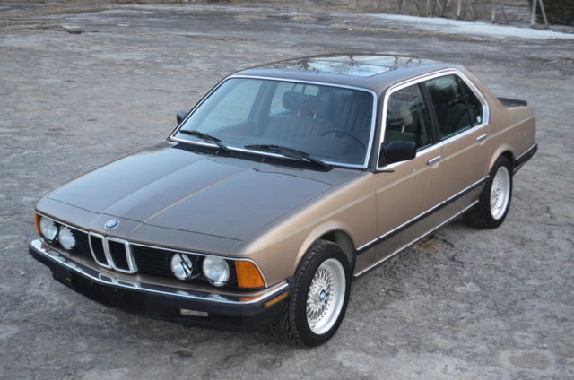ONE of 1058 Limited Production Turbo Charged 745 EXECUTIVE 1985 BMW 7 Series EXECUTIVE