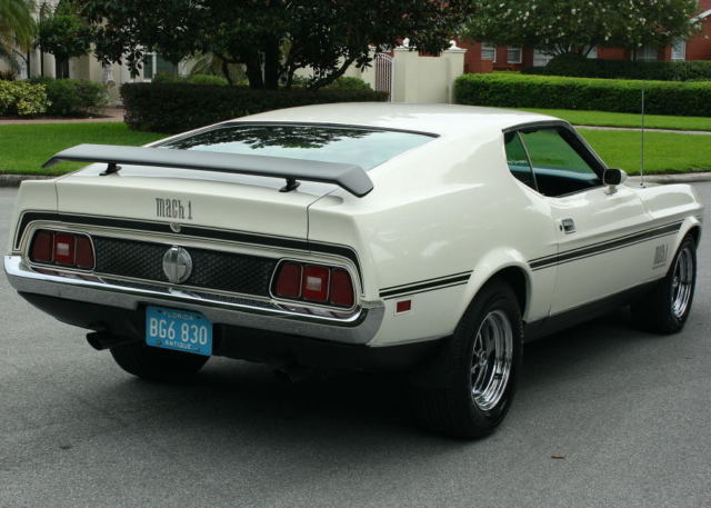 1971 Ford Mustang MACH 1 429 COBRA JET - A/C - photo 2