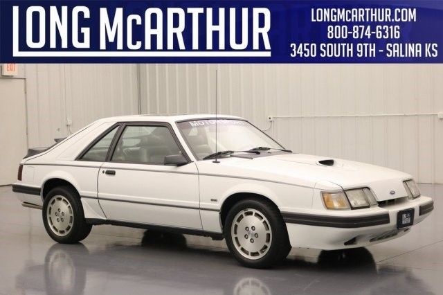 ONE OF 218 PRODUCED IN THIS COLOR AND TRIM! 2 OWNERS! LEATHER SPORT SEATS 1986 Ford Mustang SVO 2.3 TURBOCHARGED 5 SPEED MANUAL 2 DOOR HATCHBACK MUSTANG