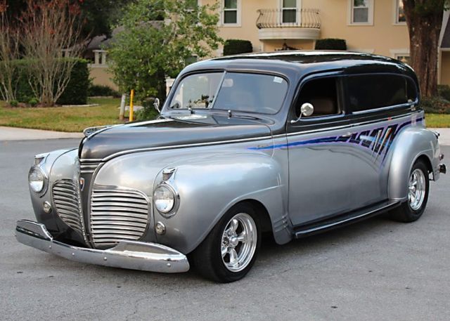 1941 Plymouth Panel Van ONE OF 3,200 - RESTORED - 41K MILES - photo 2
