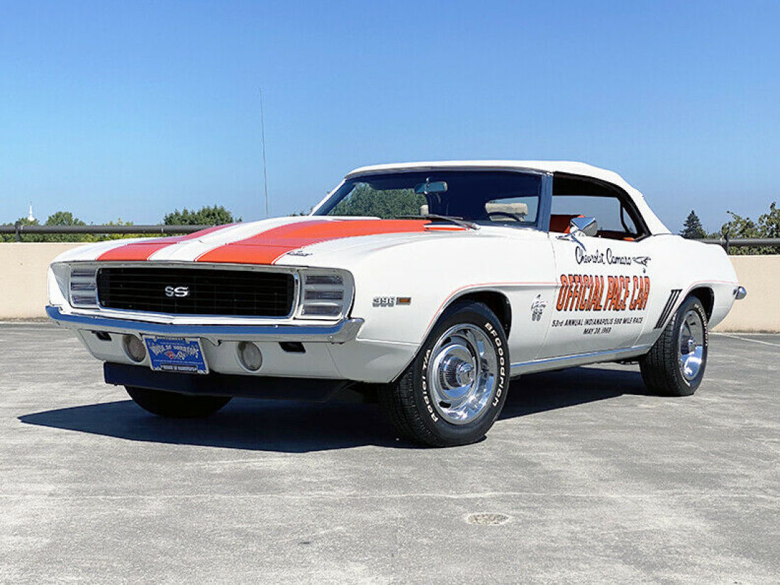 1969 Chevrolet Camaro SS/RS Indy 500 Pace Car Convertible - photo 4
