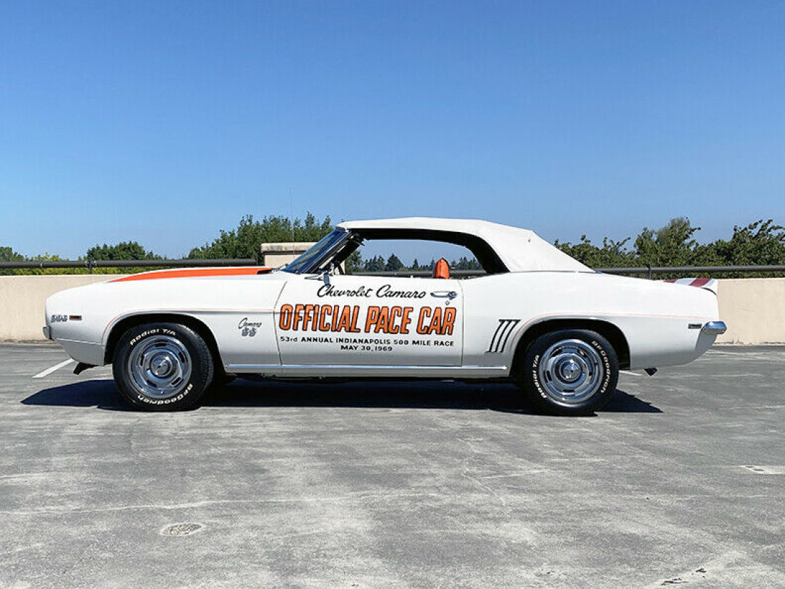 1969 Chevrolet Camaro SS/RS Indy 500 Pace Car Convertible - photo 6