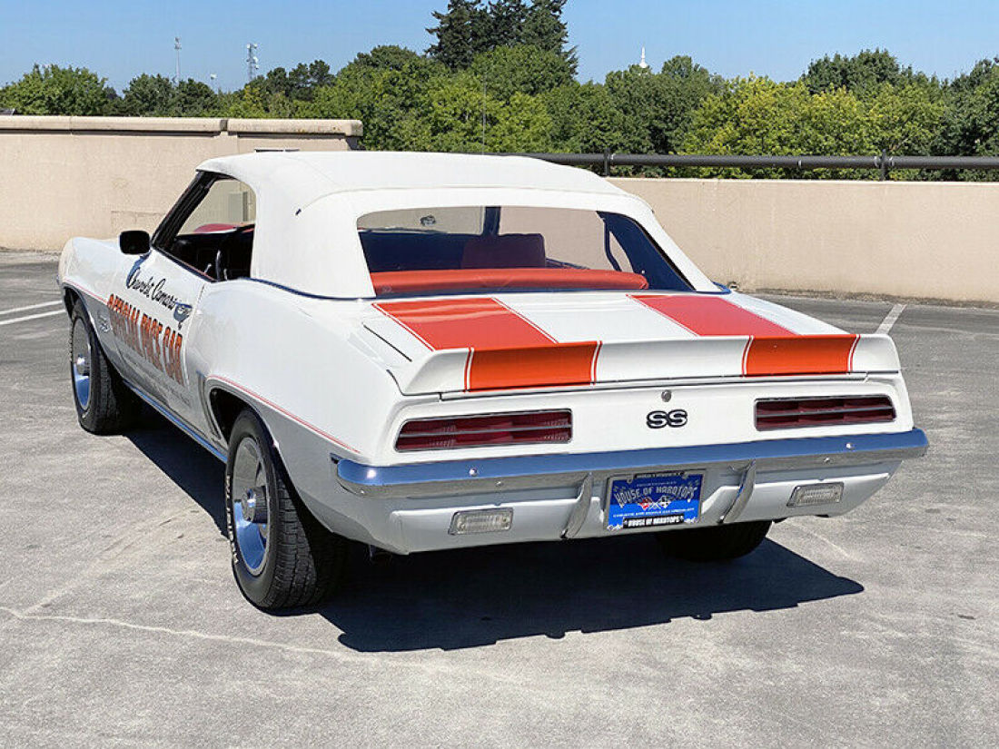 1969 Chevrolet Camaro SS/RS Indy 500 Pace Car Convertible - photo 8