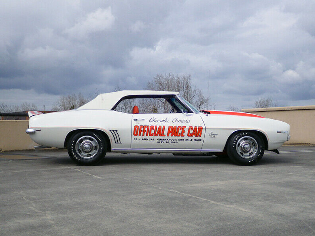 1969 Chevrolet Camaro SS/RS 396 Indy 500 Pace Car Convertible - photo 3