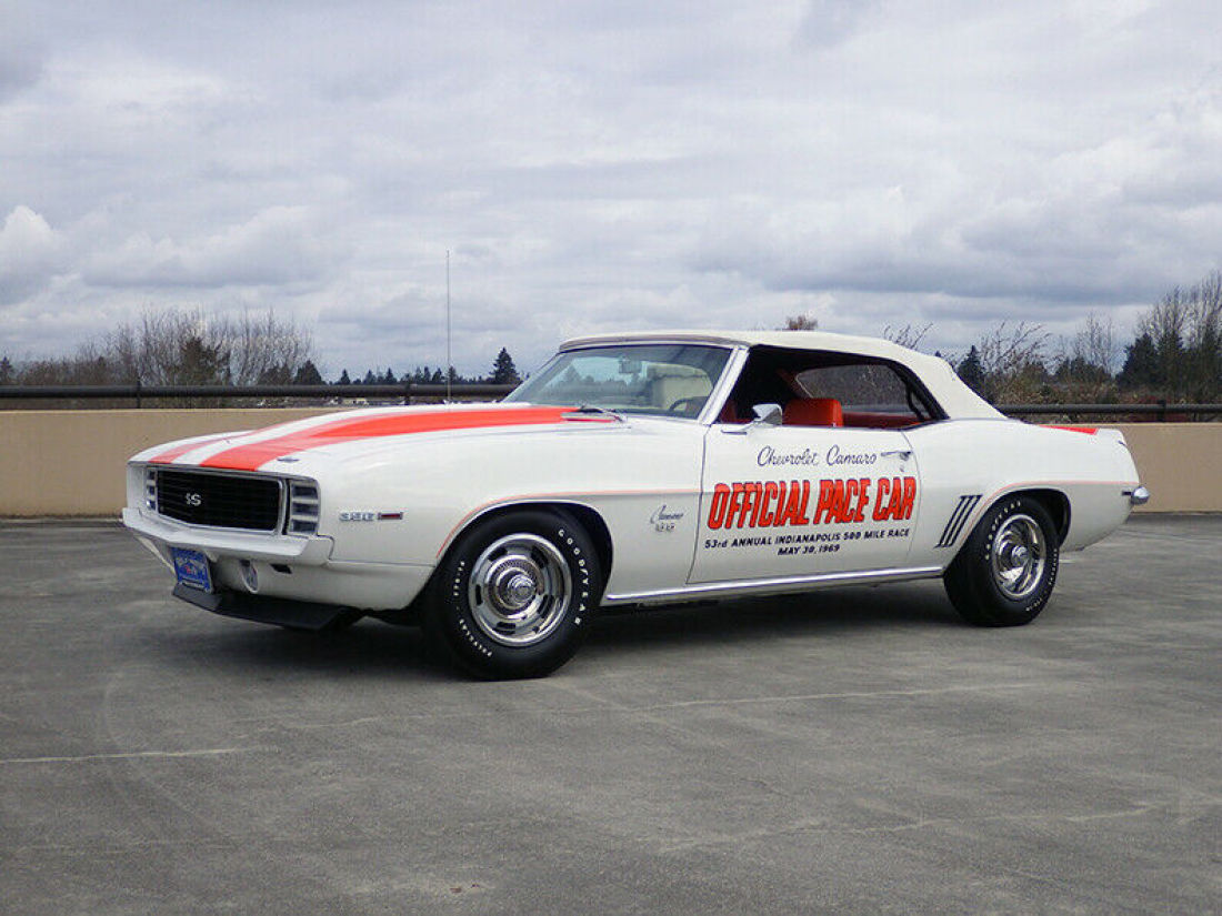 1969 Chevrolet Camaro SS/RS 396 Indy 500 Pace Car Convertible - photo 5