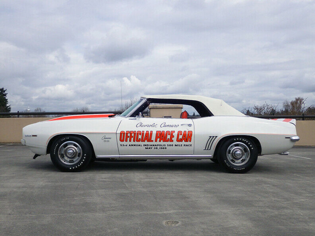 1969 Chevrolet Camaro SS/RS 396 Indy 500 Pace Car Convertible - photo 6