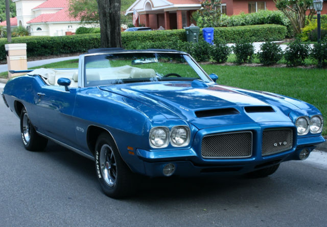 1971 Pontiac GTO CONVERTIBLE