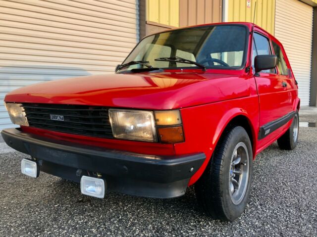 One of a few 147 in the US 1983 Fiat 147GL Rallye