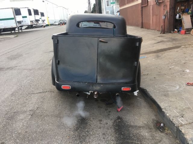1937 Chevrolet Custom built pick up with xtra cab Black & chrome - photo 5