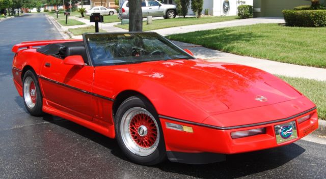 One of a Kind 1984 CHEVROLET CORVETTE CONVERTIBLE John Greenwood Conversion 1984 Chevrolet Corvette