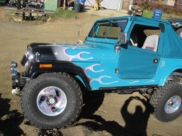 ONE OF A KIND! BEAUTIFUL 79 JEEP CJ7! WILL GO ANYWHERE! AND LOOKS GOOD DOING IT! 1979 Jeep CJ Rock Crawler