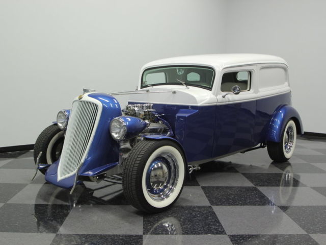 ONE-OF-A-KIND BUILD, 3X2 350 CHEVY, 4-SPEED, R134 AC, ONLY 600 MILES, TOP FLIGHT 1935 Other Makes
