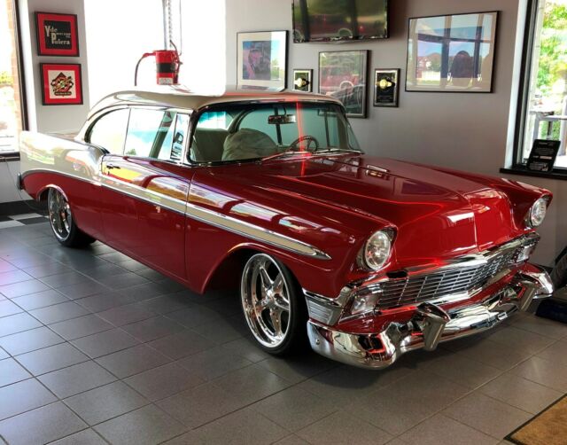 ONE OF A KIND - CUSTOM BUILT 1956 CHEVY BEL AIR - LS7 7.0L CHEVY CRATE ENGINE 1956 Chevrolet Bel Air/150/210