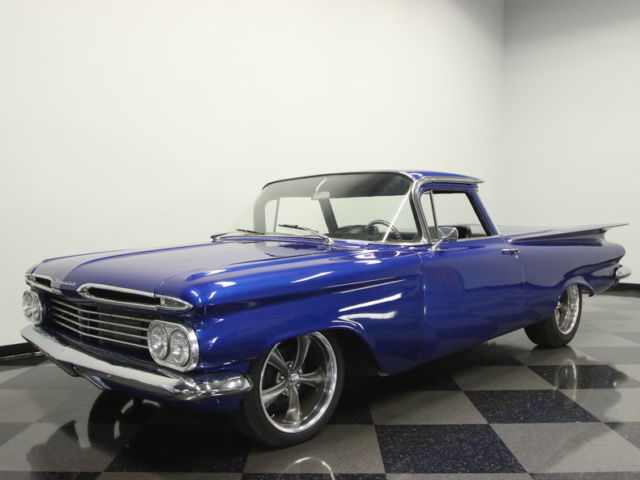 ONE OF A KIND EL CAMINO/IMPLALA, 350 V8, AUTO, PB, LOKAR, GORGEOUS SHOW STOPPER! 1959 Chevrolet El Camino