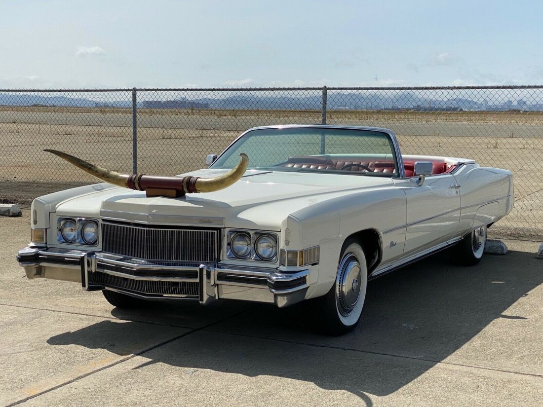 One of a Kind. Head Turner. 49ER Fan Special. 1974 Cadillac Eldorado