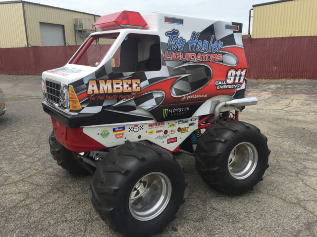 One of a kind MINI MONSTER TRUCK, Ford V8, over $100K to build this 4WD Hot Rod 1955 Ford Mini Monster Truck