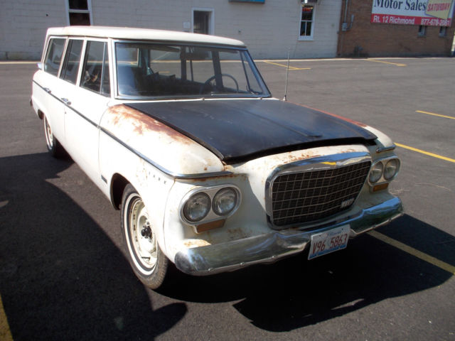 One of One 1963 Studebaker Lark Regal Wagonaire R1 column shift numbers matching 1963 Studebaker Lark Regal