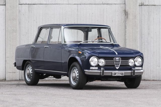 One of the nicest in existence, sympathetic restoration, highly original, 1600cc 1970 Alfa Romeo Giulia Super Biscione