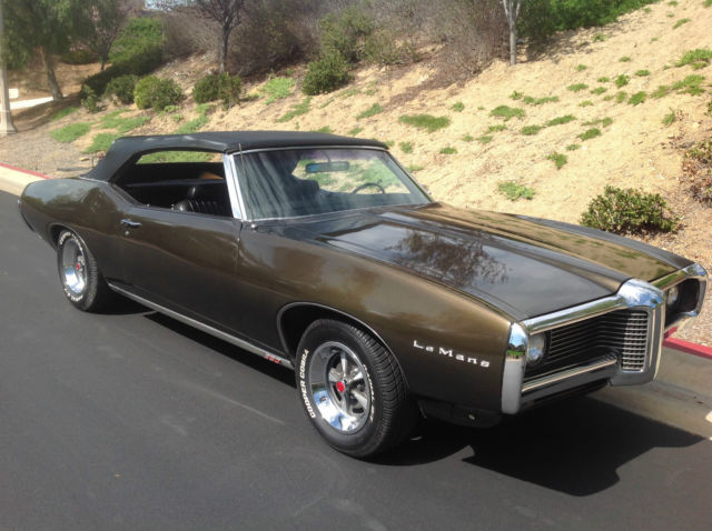 ONE OWNER 1969 Pontiac LeMans like GTO Convertible 1969 Pontiac Le Mans