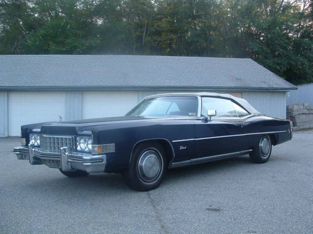 1973 Cadillac Eldorado dark blue - photo 2