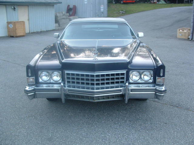 1973 Cadillac Eldorado dark blue - photo 3