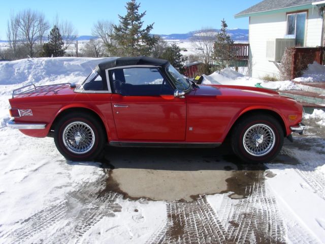 One owner 1974 Triumph TR6 1974 Triumph TR-6