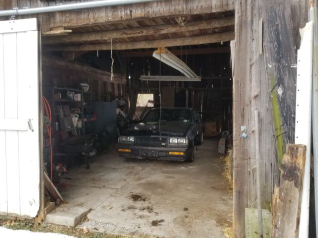 ONE OWNER 1987 BUICK REGAL GRAND NATIONAL BARN FIND PROJECT 1987 Buick Grand National