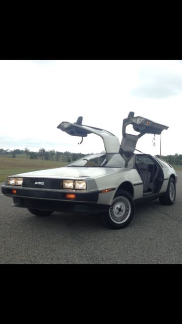 ONE OWNER 2,975 Miles 1983 DeLorean DMC-12 Back to the Future De Lorean 1983 DeLorean DMC 12 Base Coupe 2-Door