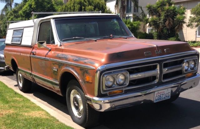 One Owner BARN FIND, All Original! 1971 GMC Sierra 1500 CUSTOM CAMPER