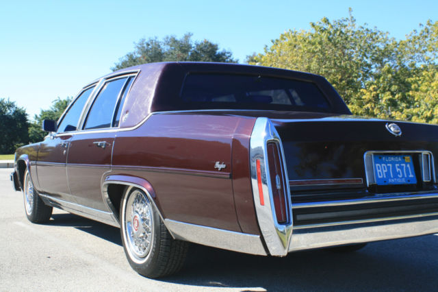 ONE OWNER FROM NEW 1987 CADILLAC NEVER SMOKED IN AND STILL LOOKS WONDERFUL 1987 Cadillac Brougham