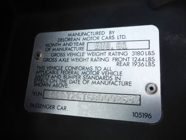 1981 DeLorean DMC-12  Stainless - photo 12