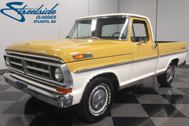ONE OWNER, FULLY RESTORED, AS CLEAN AS THEY COME, 302 V8, AUTO, DUALS, R134 A/C! 1971 Ford F-100