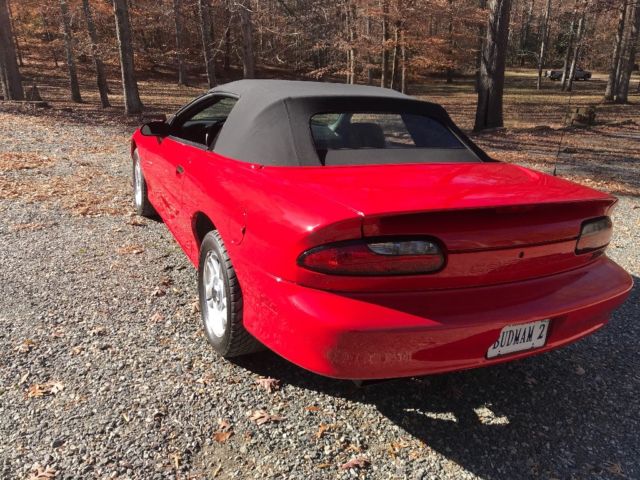 1994 Chevrolet Camaro Convertible z28 with leather - photo 3