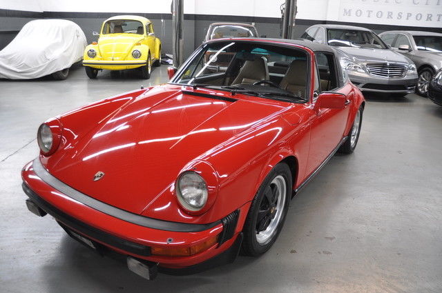 ONE OWNER, ONLY 74,318 MILES, LOOKS AND DRIVES GREAT 1982 Porsche 911 Tan all Leather Option