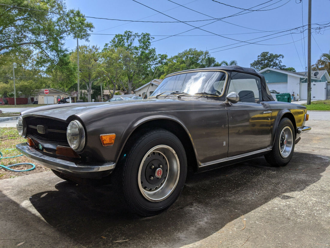 One owner, original, garage-stored, 76,700 miles 1972 Triumph TR-6