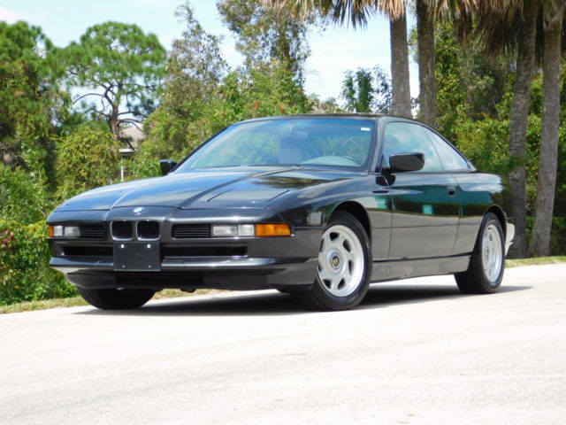 ONE OWNER TIME CAPSULE 70K BMW FLAGSHIP 12CYL WITH ALL RECEIPTS 1991 BMW 8-Series .