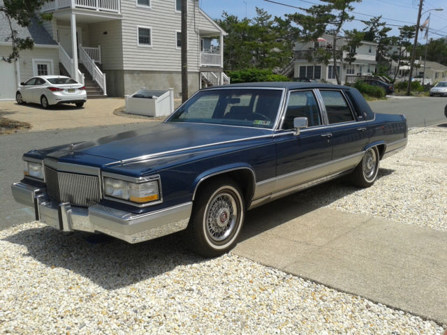 ONE OWNER, well documented - 48,000 miles! - 5.7L 350 V8 - Rare V92 option 1990 Cadillac Brougham