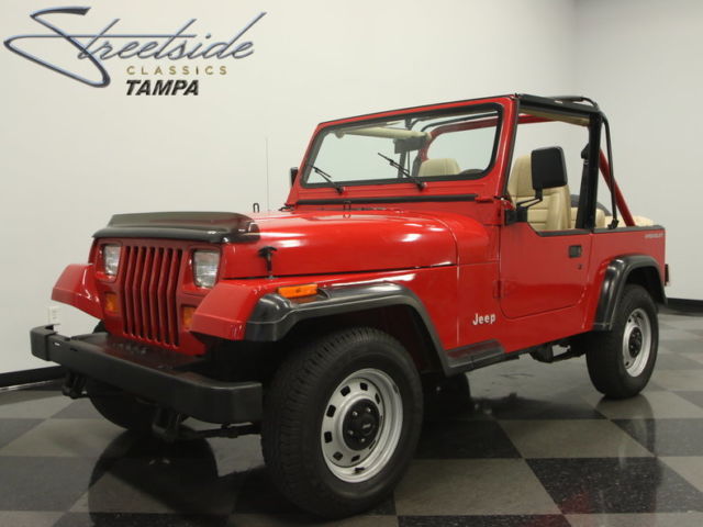 ONLY 13K ACTUAL MILES, 1 OWNER, CLEAN HISTORY, ALL ORIGINAL, IMMACULATE WRANGLER 1991 Jeep Wrangler S Sport Utility 2-Door