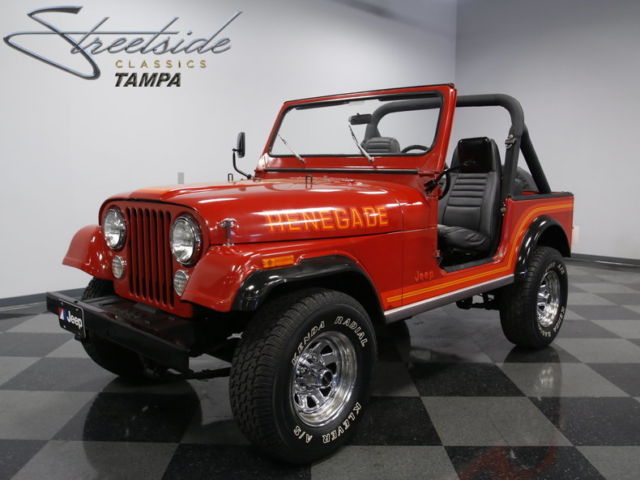 ONLY 2 OWNERS, CLEAN HISTORY, VERY ORIGINAL, 258 I6, PS, 5 SPEED, NICE INTERIOR! 1986 Jeep CJ7