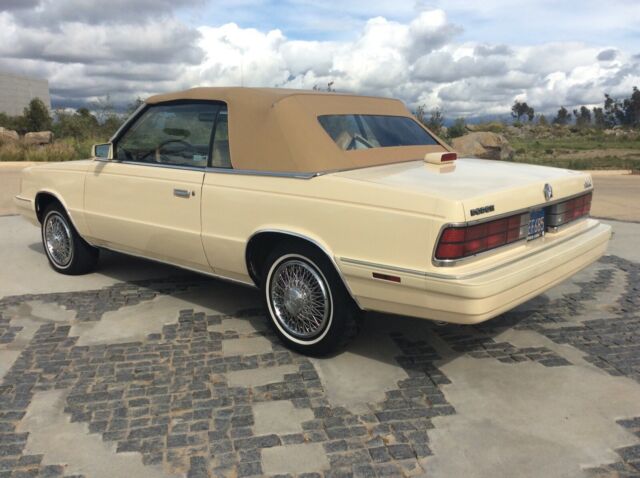 1986 Dodge 600 Convertible - photo 4