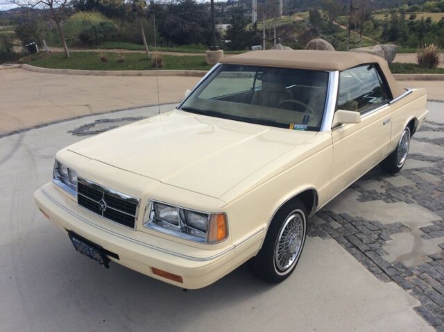 1986 Dodge 600 Convertible - photo 8