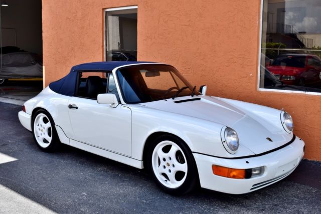 ONLY 38K MILES / G-50 MANUAL / LIKE NEW / CLEAN HISTORY / RARE BLUE INTERIOR 1990 Porsche 911 Carrera 4 964