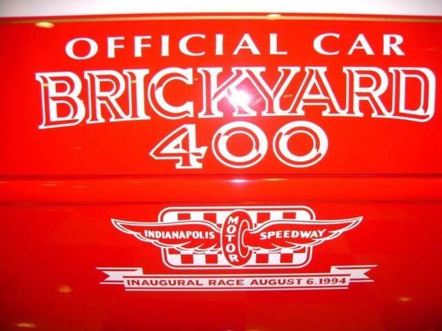 ONLY 426 MILES !!!!--1994 Inaugural Brickyard 400 Offical Car 1994 Chevrolet Corvette