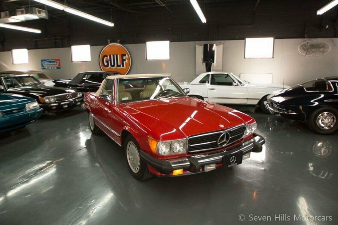 1987 Mercedes-Benz SL-Class 560 SL, Both Tops - photo 5