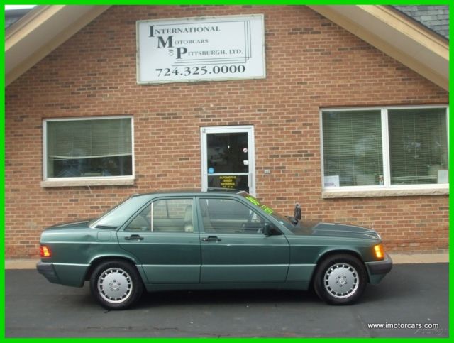 Only 58K Rare 2.6 Fresh Pa Inspections Cold A/C Clean Carfax MUST SELL 1993 Mercedes-Benz 190-Series 190E 2.6