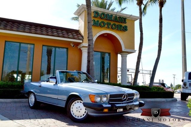 ONLY 60K MILES!! Fresh A/c Service,Toolkit, Spare 1987 Mercedes-Benz SL-Class 560SL