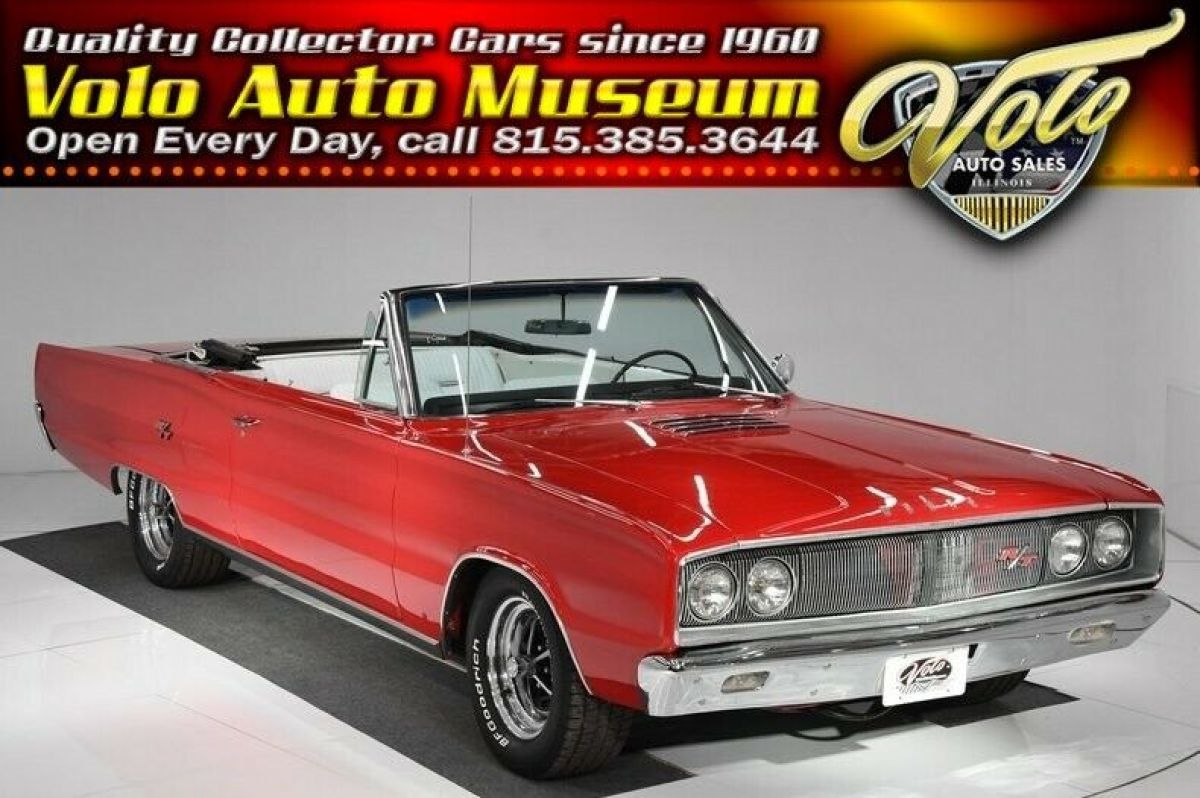 Only 628 R/T converts made! #s match, a/c, ps, pb 1967 Dodge Coronet R/T