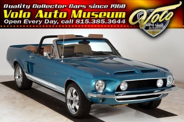 Only 680 miles on total restoration with upgrades! 1968 Ford Mustang Shelby GT