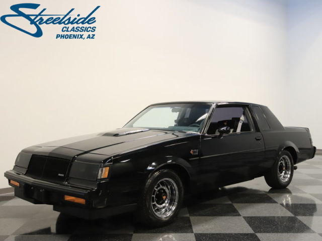 ONLY 7,700 ORIGINAL MILES, FIXED ROOF, ALL DOCS, KENNY BERNSTEIN OWNED, CLEAN!!! 1987 Buick Grand National Base Coupe 2-Door
